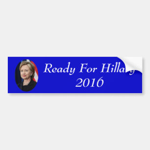 Adesivo Para Carro Apronte para Hillary