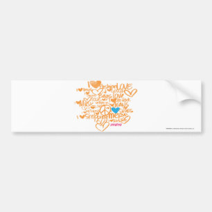 Adesivo Para Carro Aqua/laranja dos grafites
