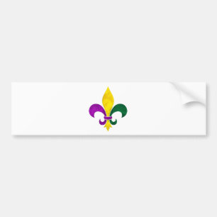 Adesivo Para Carro aquarela fleur de lis