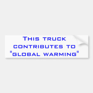 Adesivo Para Carro Aquecimento global