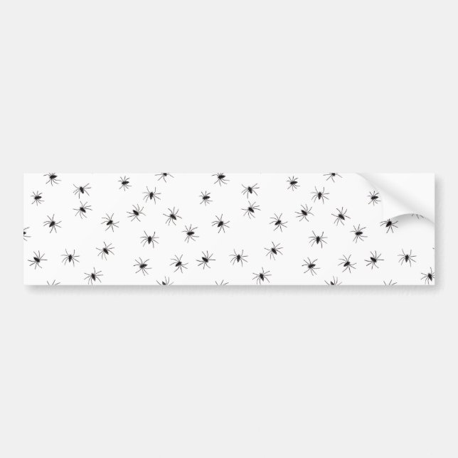 Adesivo Para Carro Aracnofobia (Aranhas) (Insetos Crawly Assustadores (Frente)