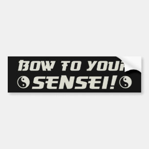 Adesivo Para Carro Arco a seu Sensei!