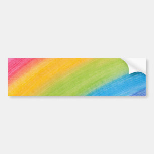 Adesivo Para Carro Arco-íris pintado