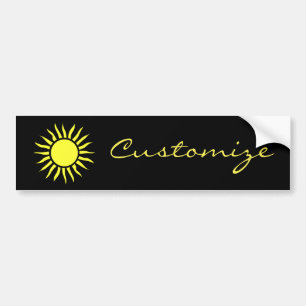Adesivo Para Carro Ardência Sun Thunder_Cove