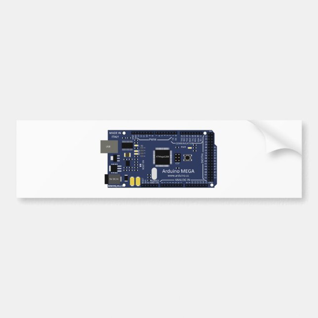 Adesivo Para Carro Arduino mega (Frente)