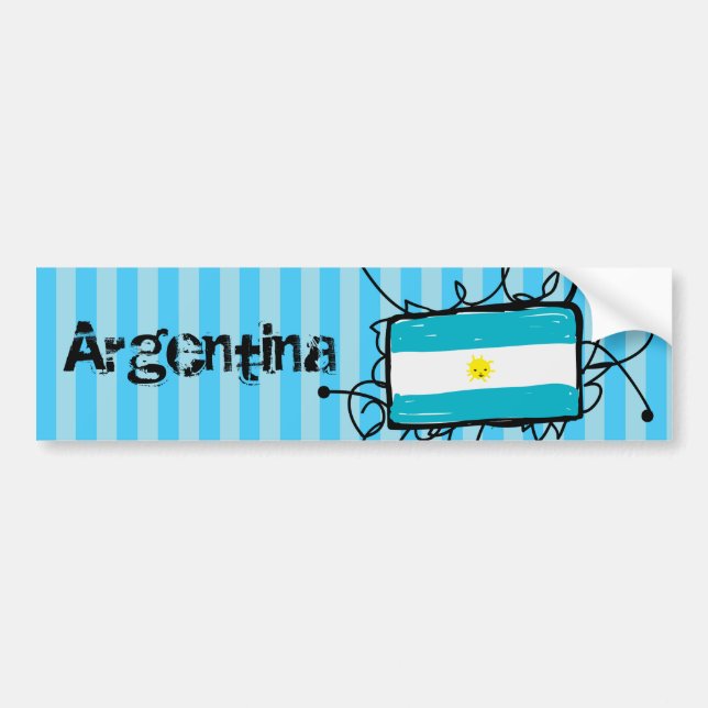 Adesivo Para Carro Argentina (Frente)