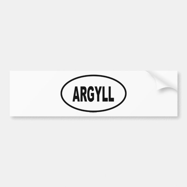 ADESIVO PARA CARRO ARGYLL (Frente)