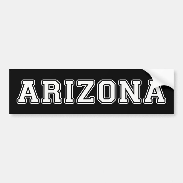 Adesivo Para Carro Arizona (Frente)