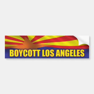 Adesivo Para Carro Arizona do apoio do Los Angeles do boicote