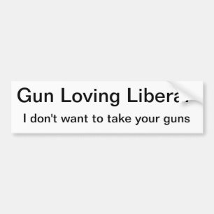 Adesivo Para Carro Arma que Toting armas liberais dos amores