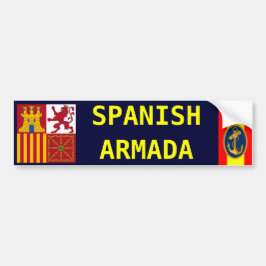ADESIVO PARA CARRO ARMADA ESPANHOLA