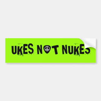 ADESIVO PARA CARRO ARMAS NUCLEARES DE UKES NÃO!
