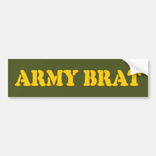 ADESIVO PARA CARRO ARMY BRAT (Frente)