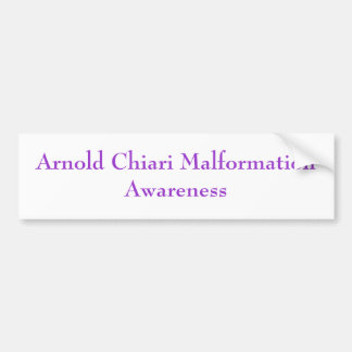 Adesivo Para Carro Arnold Chiari MalformationAwareness