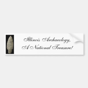 Adesivo Para Carro Arqueologia de Illinois
