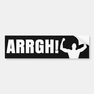 ADESIVO PARA CARRO ARRGH!