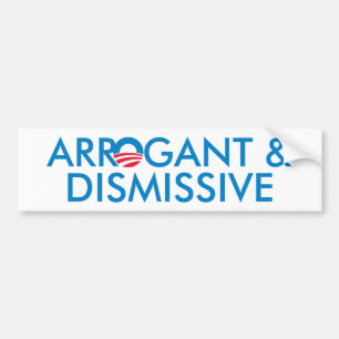 Adesivo Para Carro Arrogante & desconsiderado
