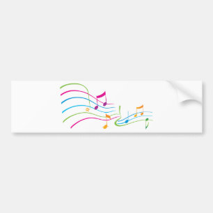 Adesivo Para Carro Arte musical