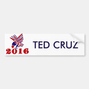 Adesivo Para Carro Arte política de Ted Cruz Eagle