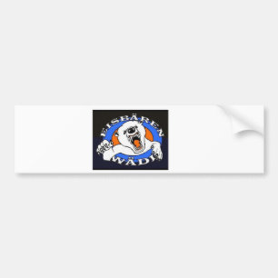 Adesivo Para Carro artigo de urso branco