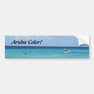 Adesivo Para Carro Aruba! Autocolante no vidro traseiro das caraíba