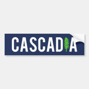 Adesivo Para Carro Árvore de Cascadia