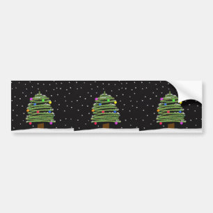 Adesivo Para Carro Árvore de Natal