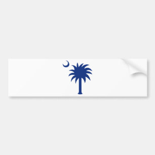 Adesivo Para Carro Árvore do Palmetto de South Carolina