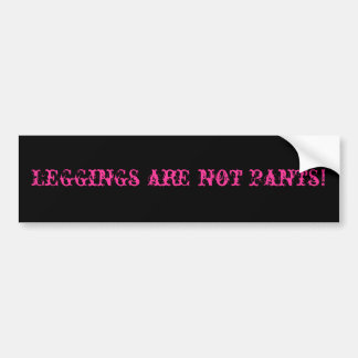 Adesivo Para Carro As caneleiras não são calças!