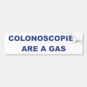 ADESIVO PARA CARRO AS COLONOSCOPIA SÃO UM GÁS