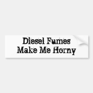 Adesivo Para Carro As emanações diesel fazem-me Horny
