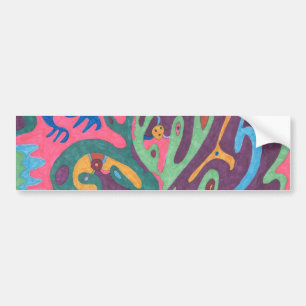 Adesivo Para Carro "As One" Abstrato Art
