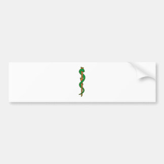 Adesivo Para Carro Äskulap poste Asclepius staff