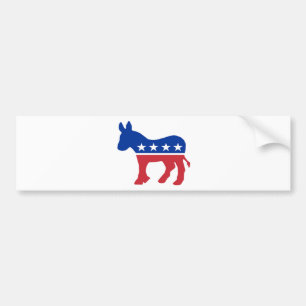 Adesivo Para Carro Asno de Democtatic
