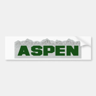 Adesivo Para Carro Aspen, Colorado