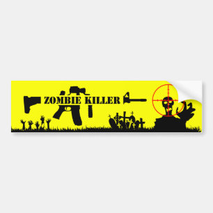 Adesivo Para Carro Assassino do zombi