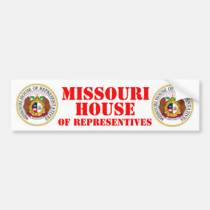 ADESIVO PARA CARRO ASSEMBLEIA MISSOURI DE REPRESENTANTES