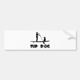 Adesivo Para Carro Assento do cão do SUP