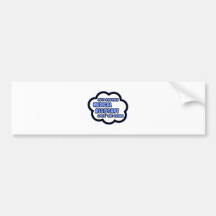Adesivo Para Carro Assistente médico .. Vivendo O Sonho