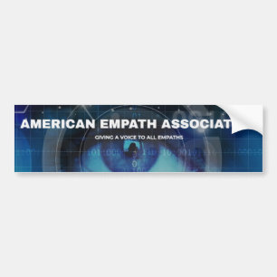 Adesivo Para Carro Associação de Empath do americano -- Receba a