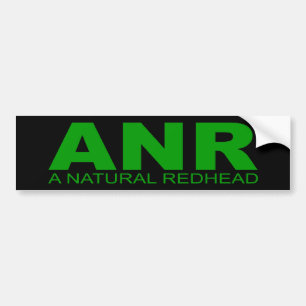 Adesivo Para Carro Atitudes - "um Redhead natural "
