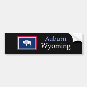 Adesivo Para Carro Auburn Wyoming