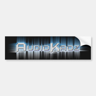 Adesivo Para Carro AudioKaoz Bumpersticker
