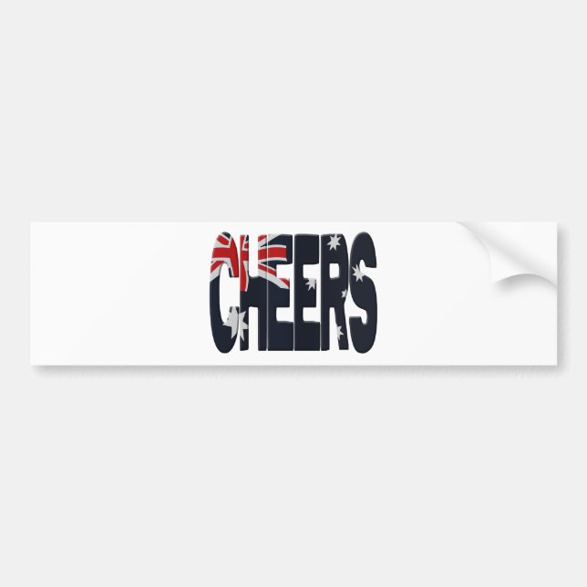 Adesivo Para Carro Australia cheers (Frente)