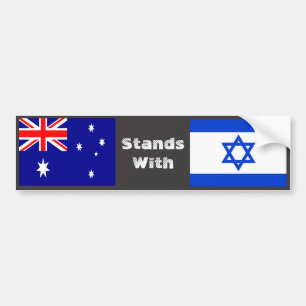 Adesivo Para Carro Austrália fica com Israel