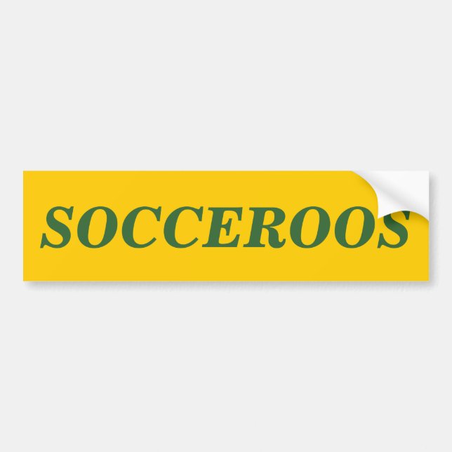 Adesivo Para Carro Austrália "Socceroos" (Frente)