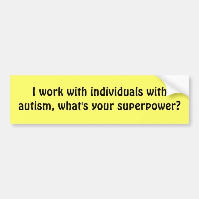 Adesivo Para Carro Autismo (Frente)