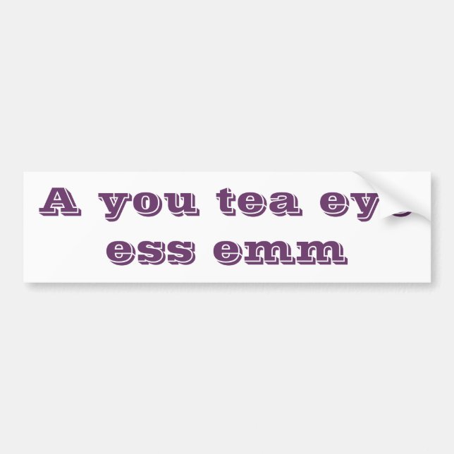 Adesivo Para Carro Autismo (Frente)