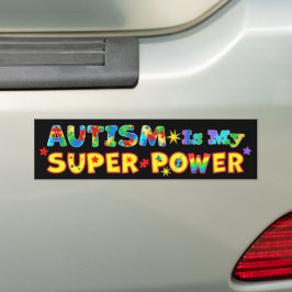 Adesivo Para Carro Autismo É Meu Super Poder
