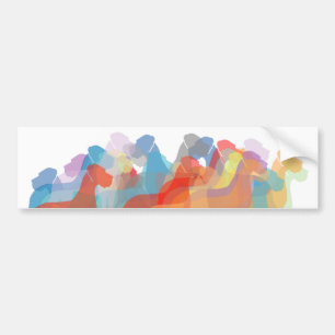 Adesivo Para Carro Autoaufkleber Doggengruppe